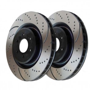 EBC Brakes Turbo Grooved Discs (Front, GD7427)