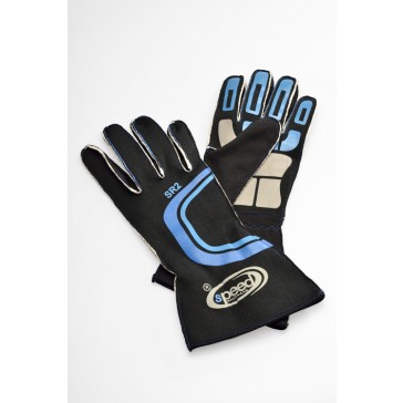 SR2 Gloves (Black/Blue)