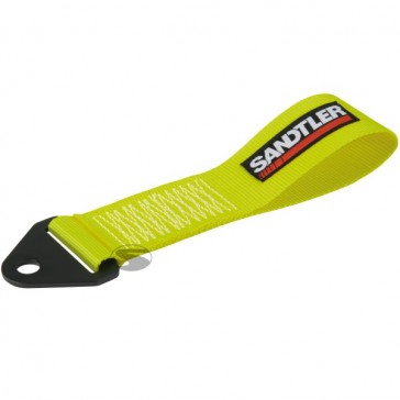 Tow strap, neon yellow