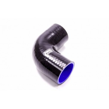 Sport Silicone hose 90° Elbow-Black-32mm