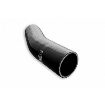 SILICONE ELBOW 23' 83MM, Black