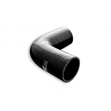 SILICONE ELBOW 90' 51MM, Black