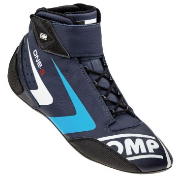 One S Race Boots-Dark Blue/Cyan/White-37