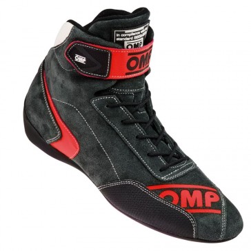 First Evo Race Boots-Anthracite/Red-46