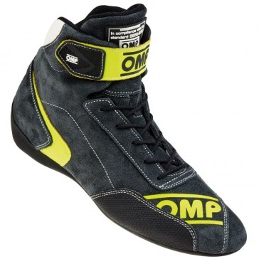 First Evo Race Boots-Anthracite/Yellow Fluo-37