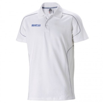 Polo Shirt-White-XS