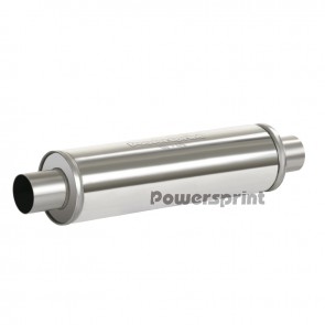 Powersprint HF-45 50mm Single Round Universal Muffler