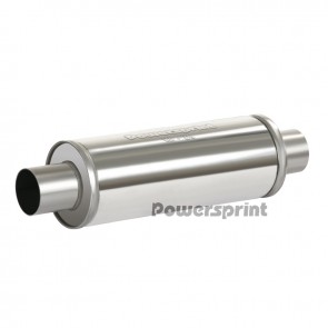 Powersprint HF-35 63.5mm Single Round Universal Muffler