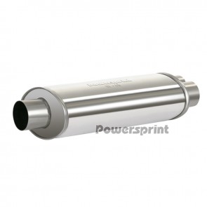 Powersprint HF-45 63.5mm/2x60mm Single/Dual Oval Universal Muffler