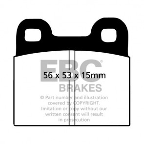 EBC Brakes Bluestuff Brake Pads (Front/Rear, DP5105NDX)