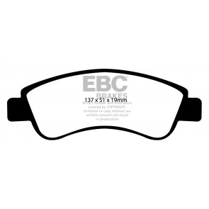 EBC Brakes Bluestuff Brake Pads (Front, DP51374NDX)