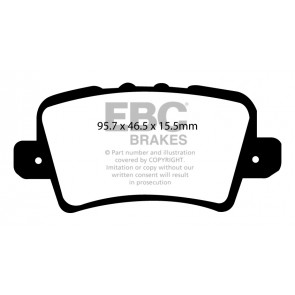 EBC Brakes Bluestuff Brake Pads (Rear, DP51902NDX)