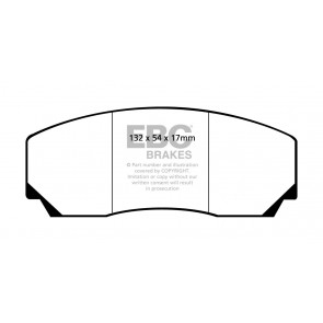 EBC Brakes Greenstuff Brake Pads (Front, DP2002)