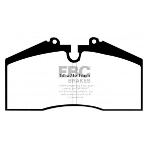 EBC Brakes Bluestuff Brake Pads (Front, DP5767NDX)