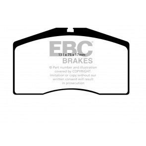 EBC Brakes Bluestuff Brake Pads (Front, DP5997NDX)