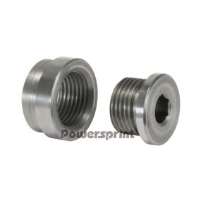 Powersprint Weld in Lambda nut with cup (AISI 409)