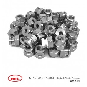 HEL Performance H675-31CN H663 Nut Only with MILLED Flat M10 x 1.00