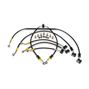 HEL Performance Yamaha MT-10 ABS (2016-2017) Braided Brake Hoses - 
