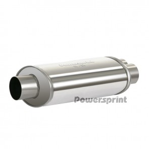 Powersprint HF-35 63.5mm/2x50mm Single/Dual Oval Universal Muffler