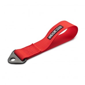 Sparco Ribbon Tow Loop (Red)
